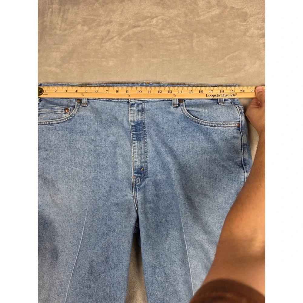 Vintage Levi's 540 Jeans Men 40x34 Blue Flex Denim Relaxed Fit Straight 1999 Y2K